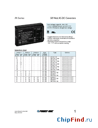 Datasheet LM2320-7 manufacturer Power-One